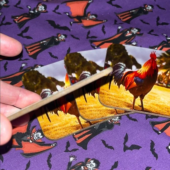 Colorful Rooster Coaster - Picture 6 of 11